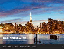 Tablet Screenshot of bobberkowitz.com